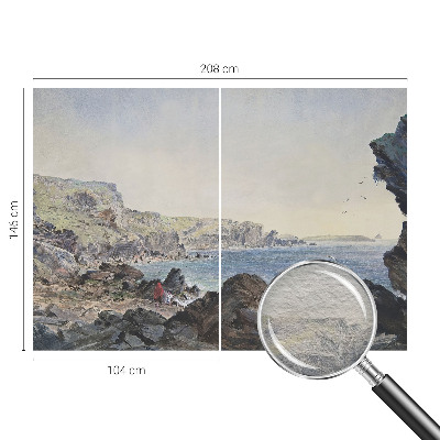 Fotobehang naadloos Een rustige kust