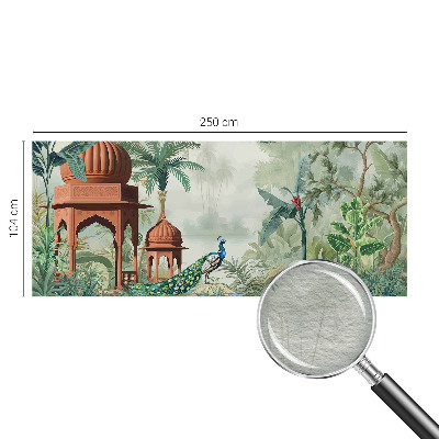 Naadloos fotobehang Pauwentuinen