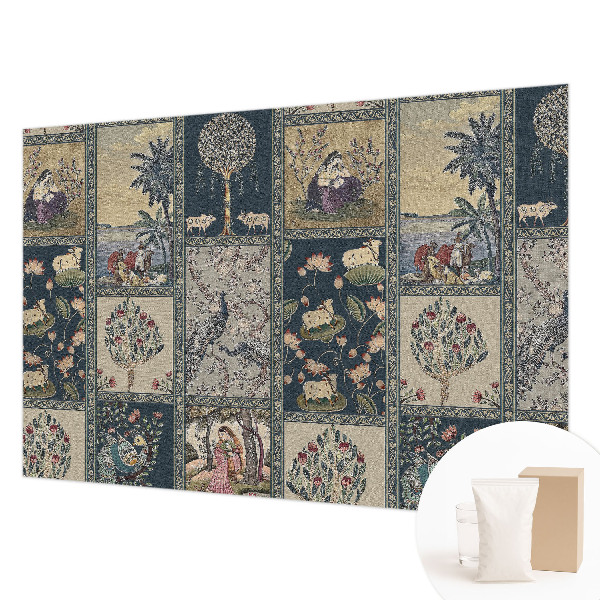 Fotobehang woonkamer Romantische scène