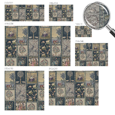 Fotobehang woonkamer Romantische scène
