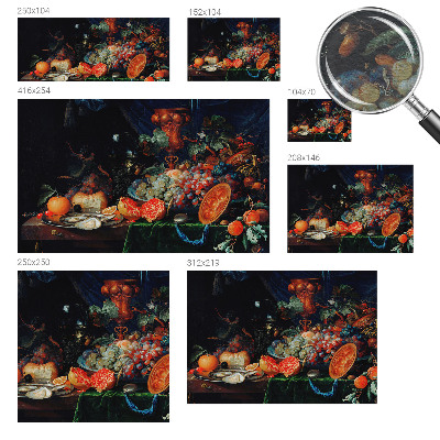 Fotobehang voor slaapkamer Overvloed aan fruit