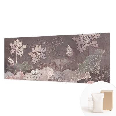 Fotobehang voor de woonkamer Vreedzame plantkunde