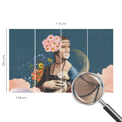 Modern fotobehang Bloemige elegantie