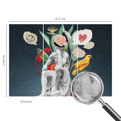 Modern fotobehang voor de woonkamer Surrealistische kunst