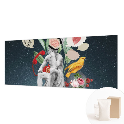 Modern fotobehang voor de woonkamer met surrealistische kunst