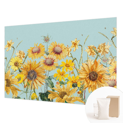 Luxe fotobehang met motief van een zomertuin