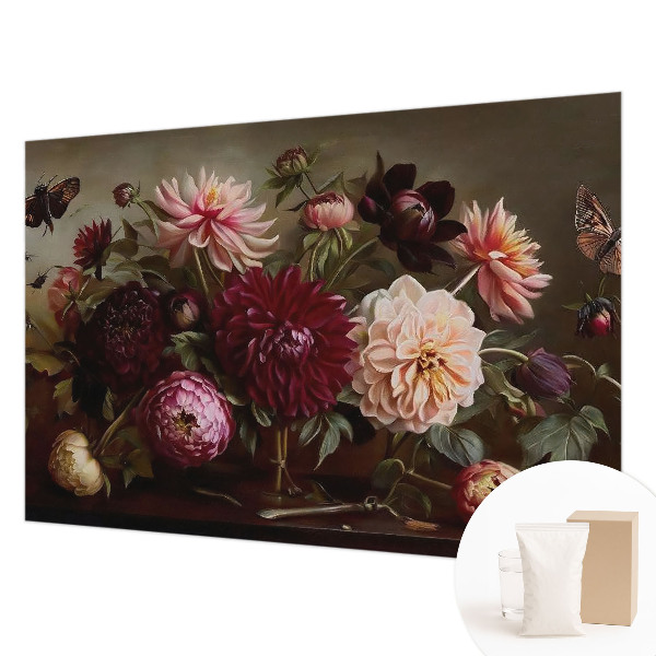 Groot fotobehang Bloemenpracht