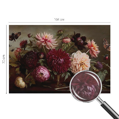 Groot fotobehang Bloemenpracht