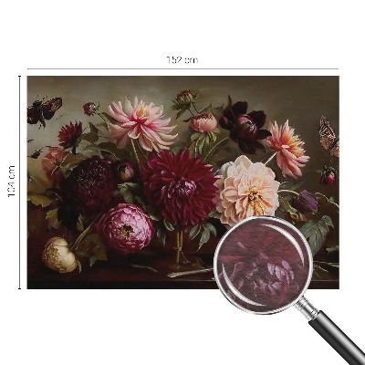 Groot fotobehang Bloemenpracht