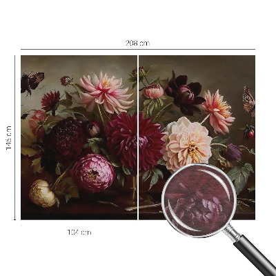 Groot fotobehang Bloemenpracht