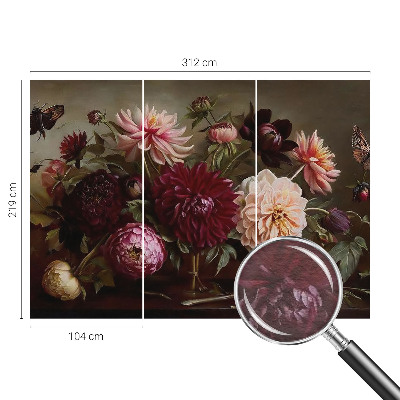 Groot fotobehang Bloemenpracht