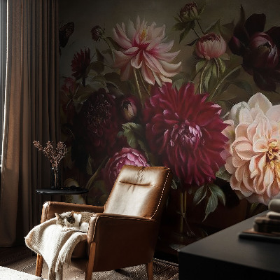 Groot fotobehang Bloemenpracht