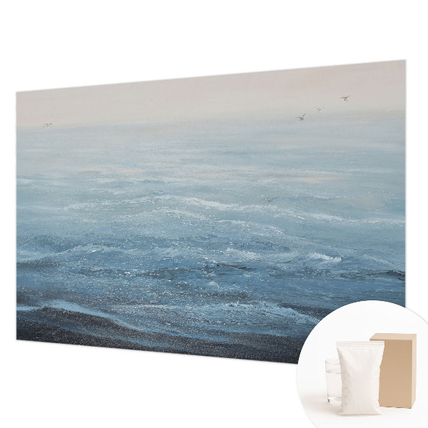 Vliesbehang fotobehang De zee is kalm.