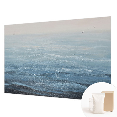 Vliesbehang fotobehang De zee is kalm.