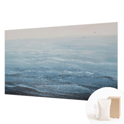 Vliesbehang fotobehang De zee is kalm.