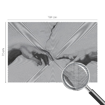 Fotobehang vliesbehang Hypnotische handen