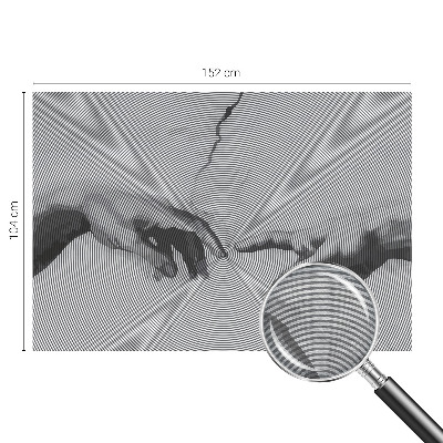 Fotobehang vliesbehang Hypnotische handen