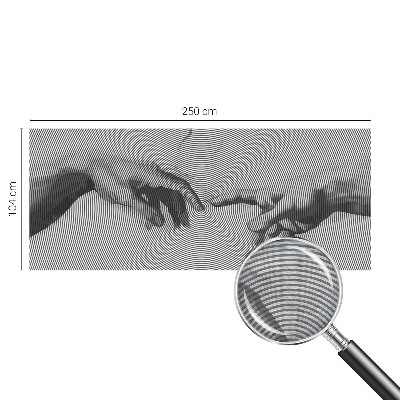 Fotobehang vliesbehang Hypnotische handen