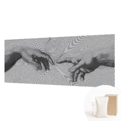 Fotobehang vliesbehang met een ontwerp van hypnotische handen