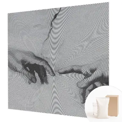 Fotobehang vliesbehang met een ontwerp van hypnotische handen