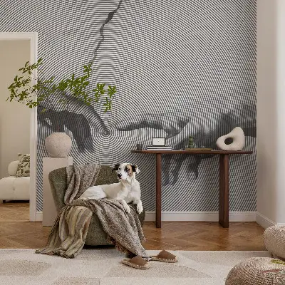 Fotobehang vliesbehang met een ontwerp van hypnotische handen