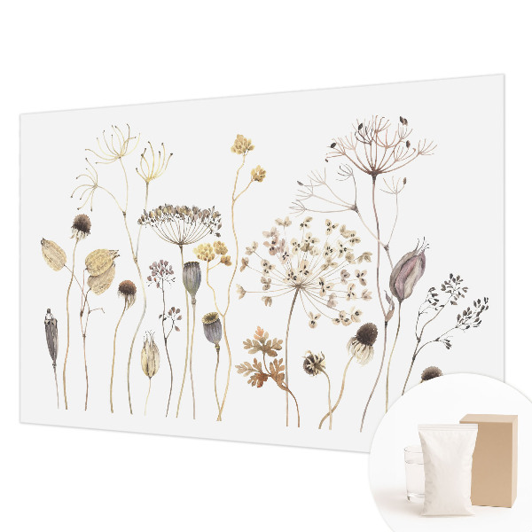 Fotobehang Wilde bloemen
