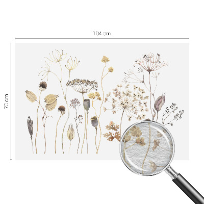 Fotobehang Wilde bloemen