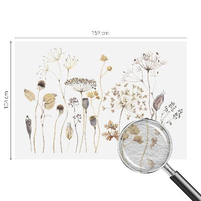 Fotobehang Wilde bloemen