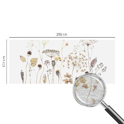 Fotobehang Wilde bloemen