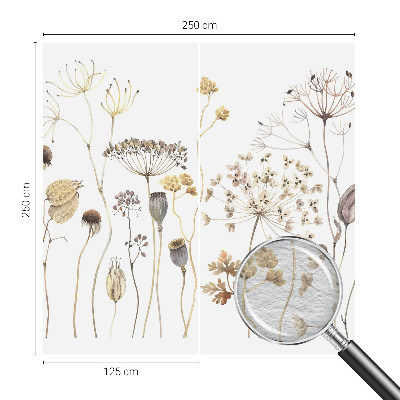 Fotobehang Wilde bloemen