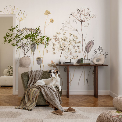 Fotobehang Wilde bloemen