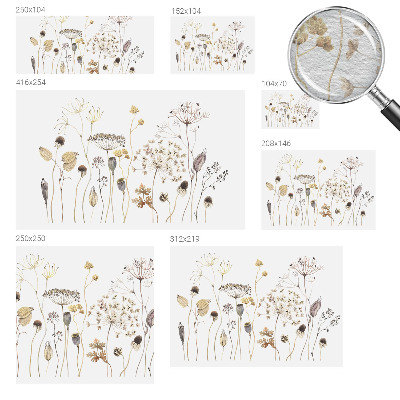 Fotobehang Wilde bloemen