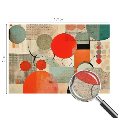 Vlies fotobehang op maat Kleurrijke abstractie