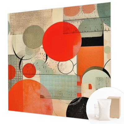 Vlies fotobehang op maat Kleurrijke abstractie