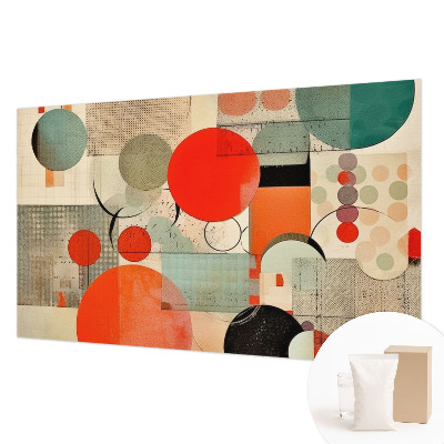 Vlies fotobehang op maat Kleurrijke abstractie
