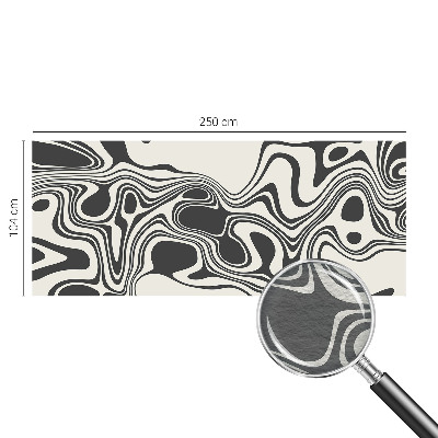 Behang met print Dynamische lijnen