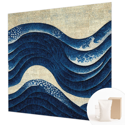 Foto behang op maat Oceanische vormen