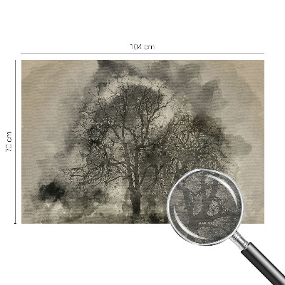 Fotobehang naadloos Mysterieuze bomen