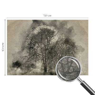 Fotobehang naadloos Mysterieuze bomen