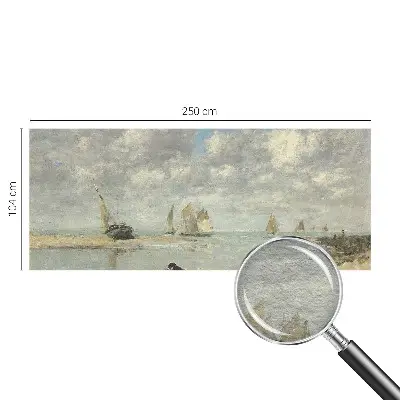Fotobehang slaapkamer met een zeegezicht