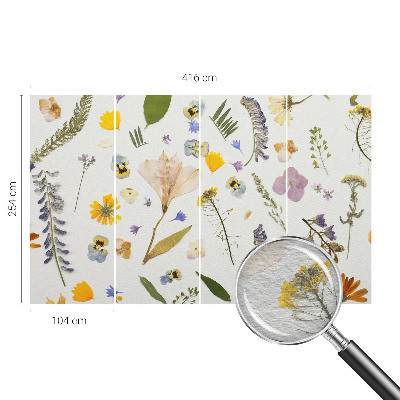 Fotobehang voor de slaapkamer Lentebloemen