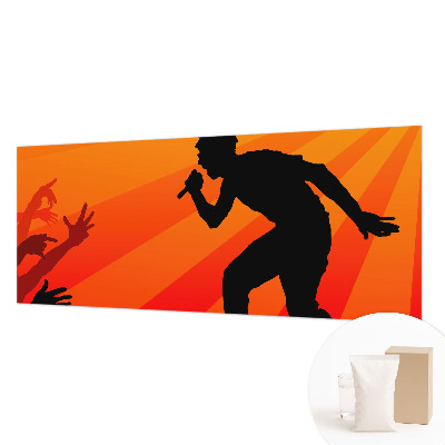 Fotobehang voor de woonkamer Ritmische scène