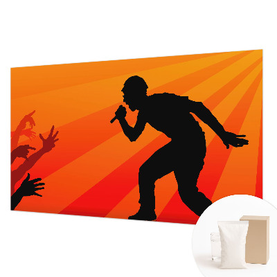 Fotobehang voor de woonkamer Ritmische scène