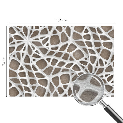 Premium fotobehang Kanten net