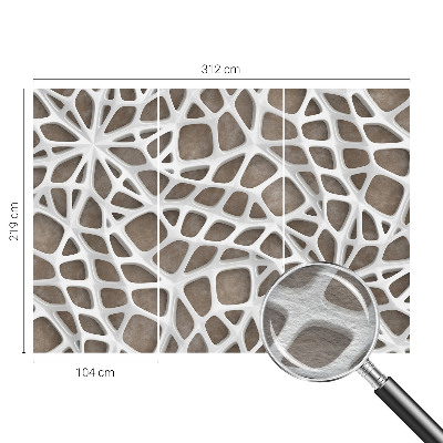 Premium fotobehang Kanten net