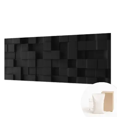 Modern fotobehang met driedimensionale kubussen als patroon