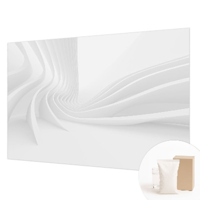 Luxe fotobehang met een patroon van golvende lijnen