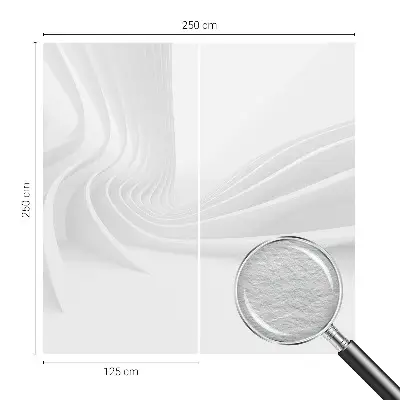 Luxe fotobehang met een patroon van golvende lijnen