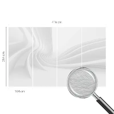 Luxe fotobehang met een patroon van golvende lijnen