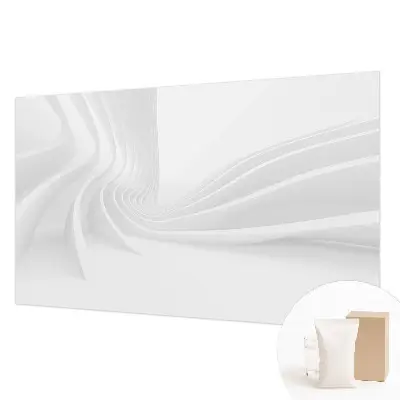 Luxe fotobehang met een patroon van golvende lijnen